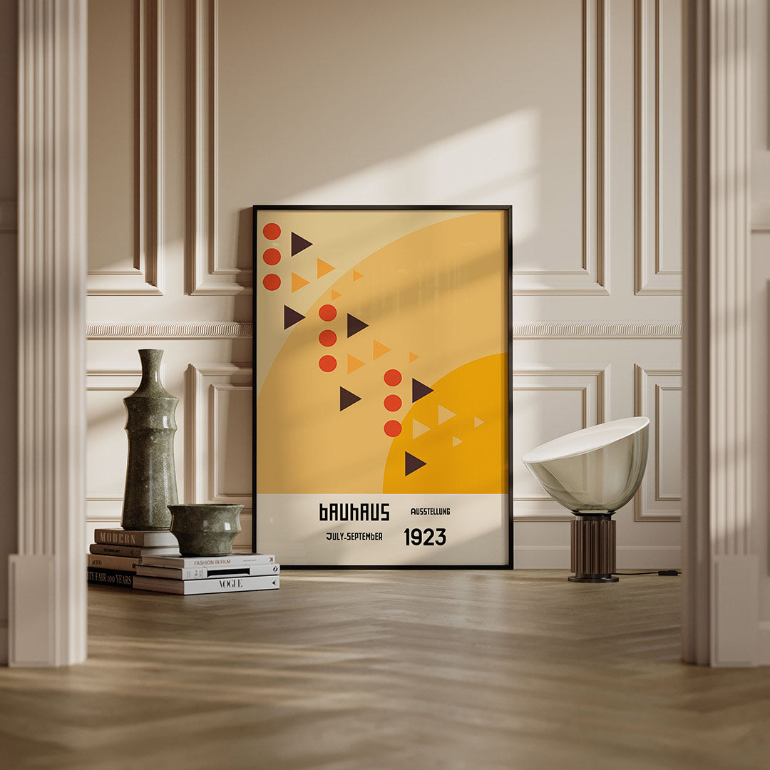 Vormen en vlakkenspel Poster