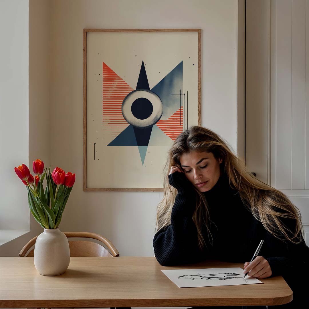 Geometrische Abstracte Poster-WallArtistic