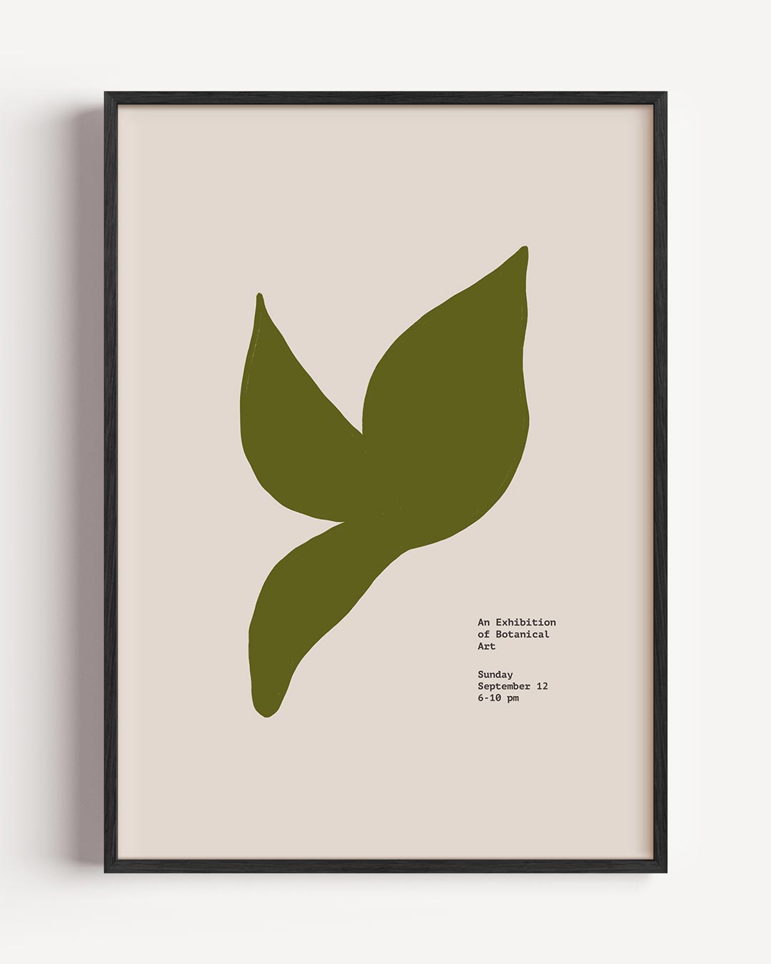 Botanische Kunsttentoonstelling Poster-WallArtistic
