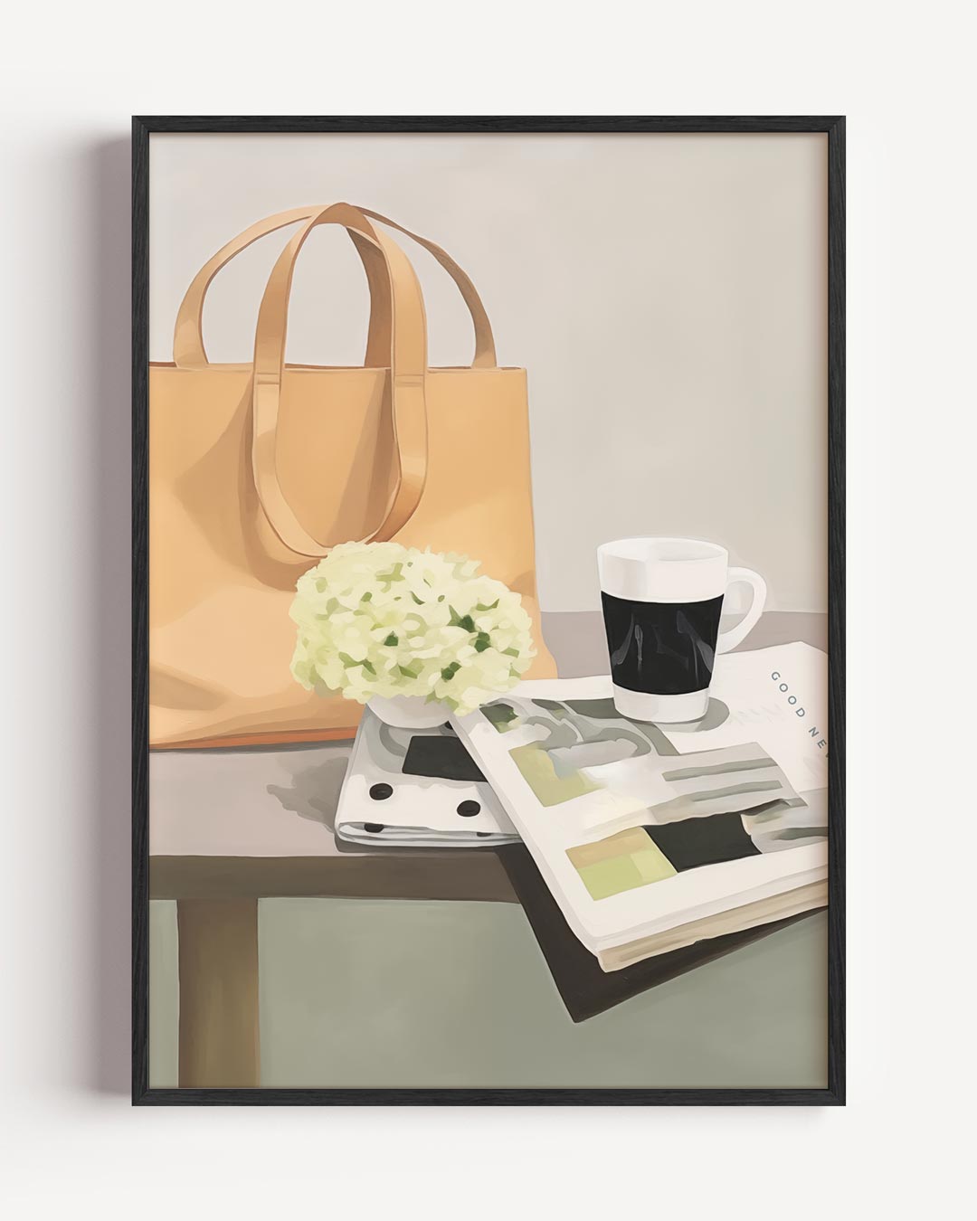 Stijlvolle Herfstvibes Poster-WallArtistic