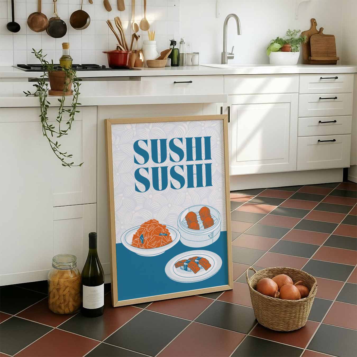 Sushi Liefde Poster-WallArtistic