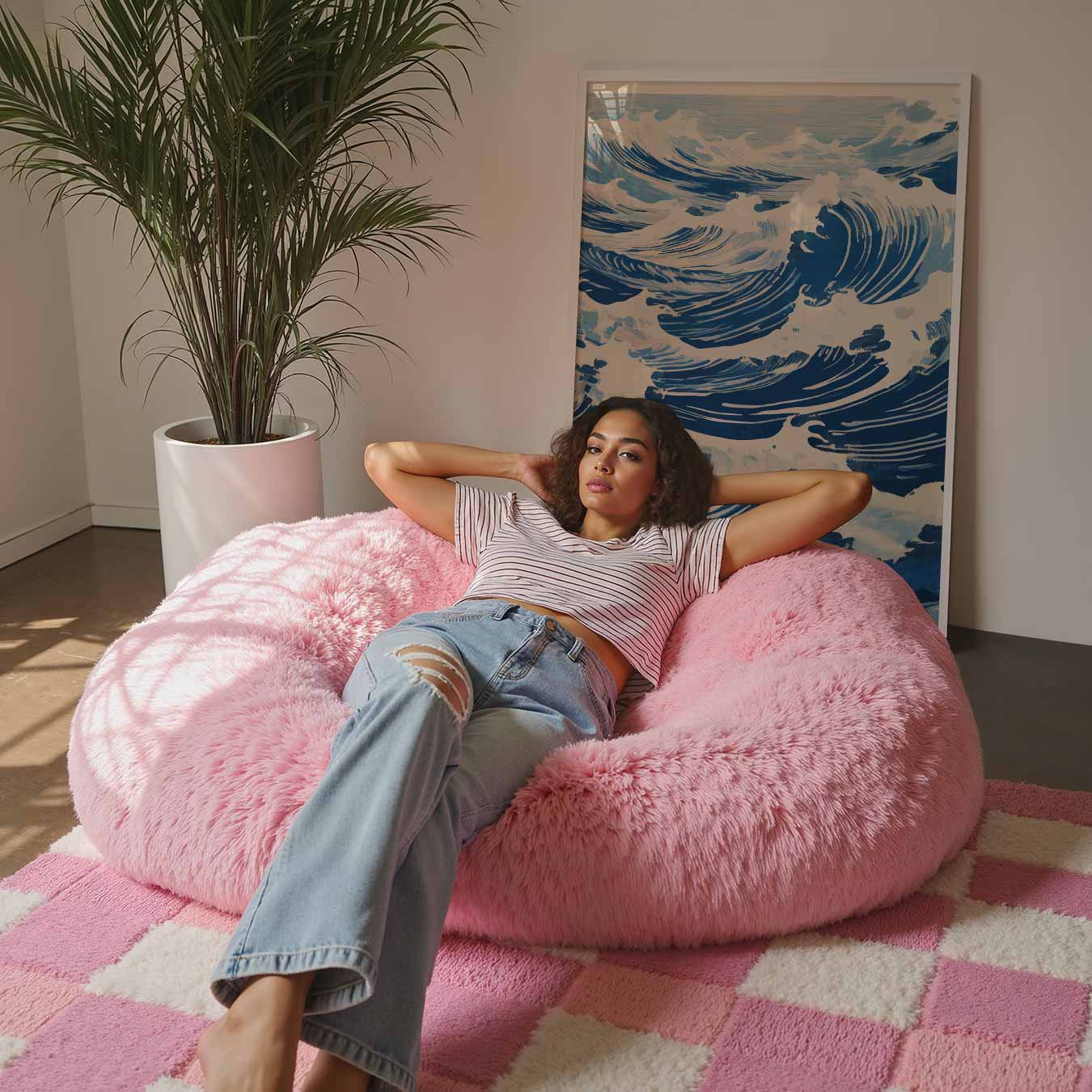 Betoverende Oceaangolven Poster-WallArtistic