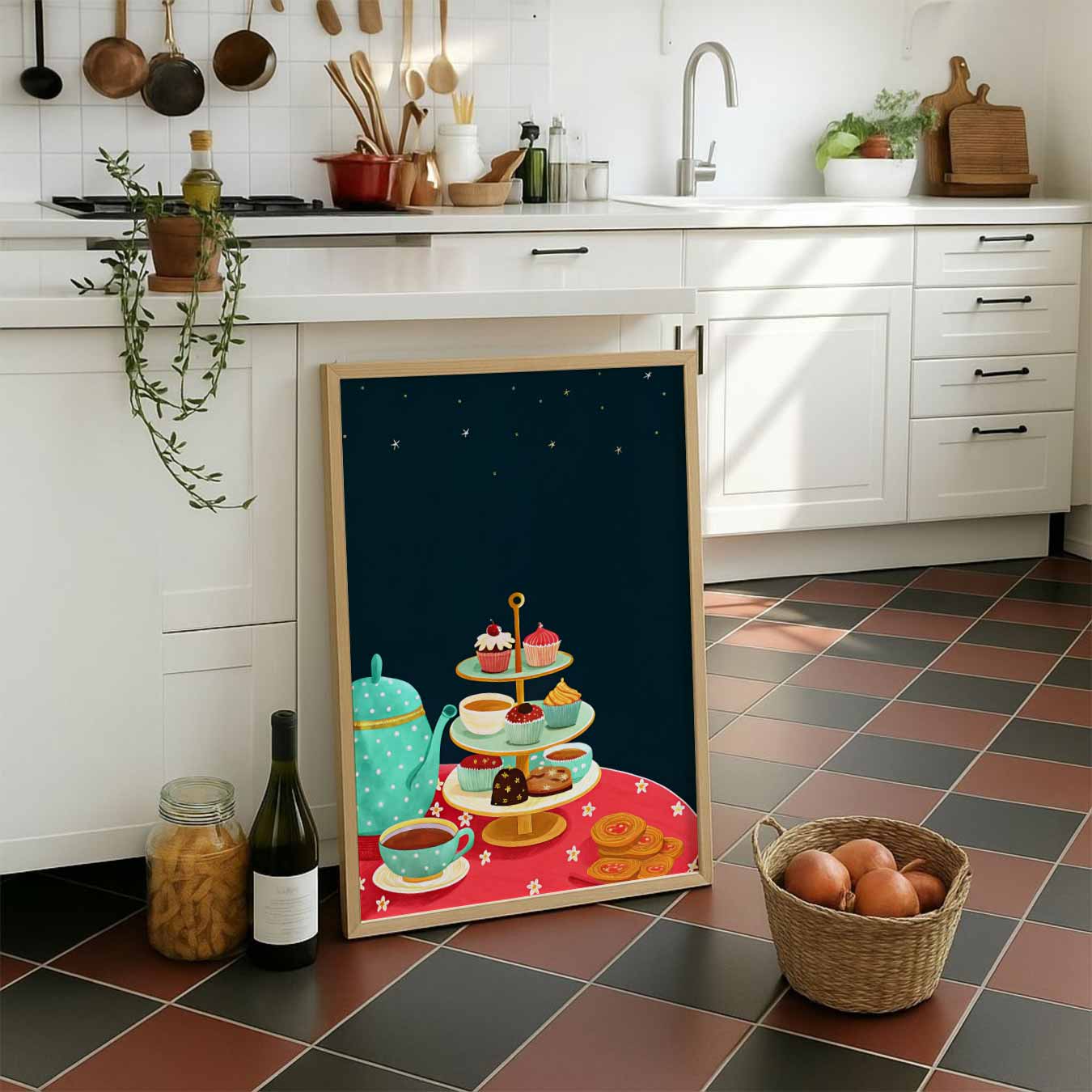 Sfeervolle High Tea Poster