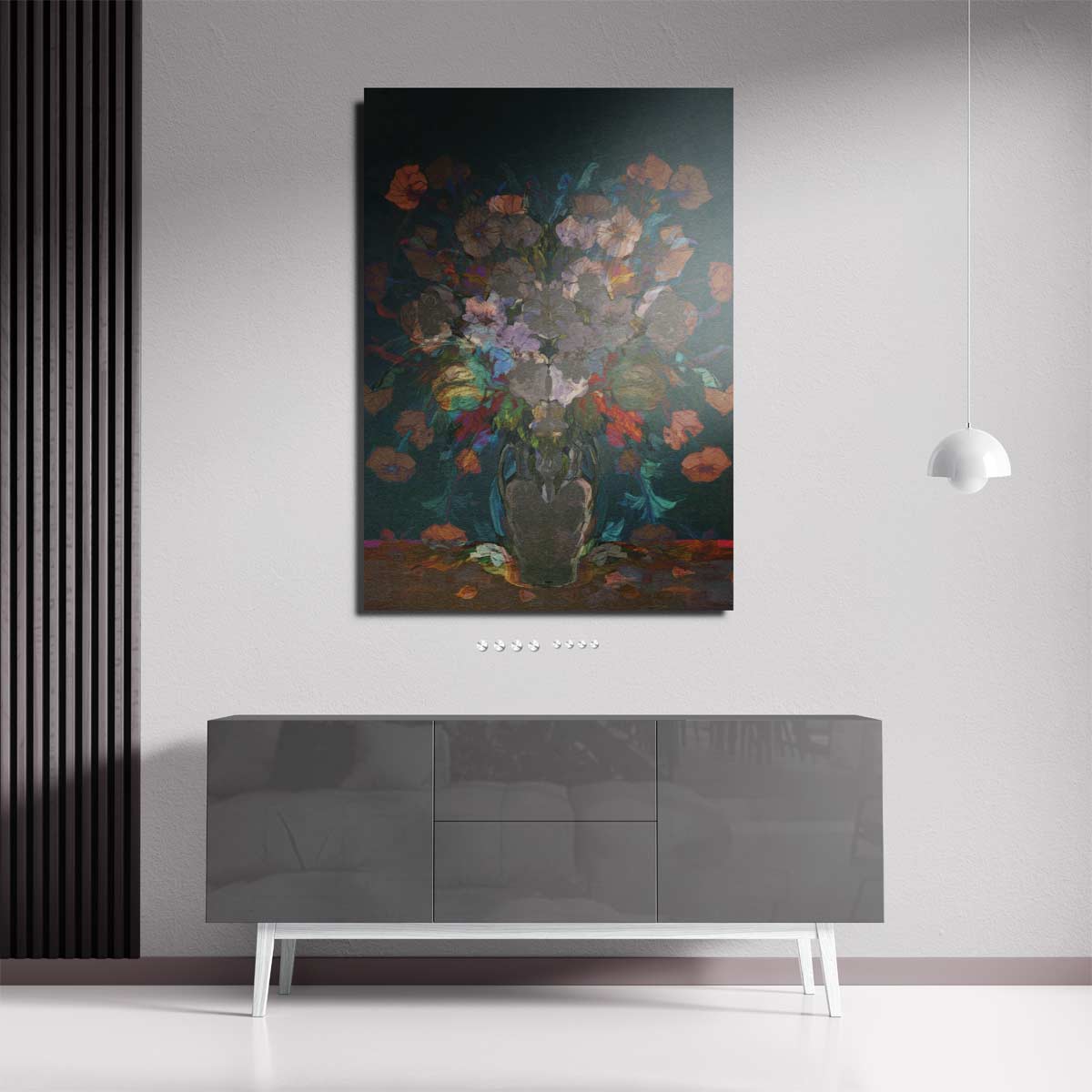 Bloemrijke Overvloed Kunstwerk-canvas-dibond-plexiglas-wanddecoratie-WallArtistic