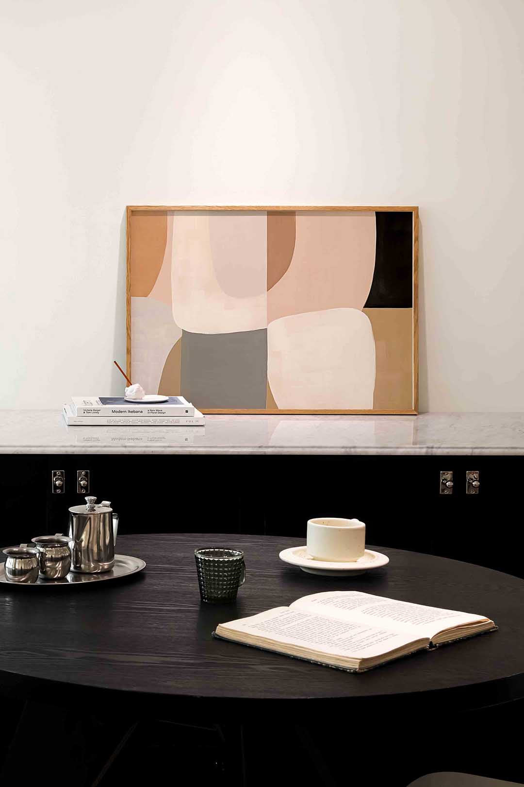 Abstracte vormen Poster