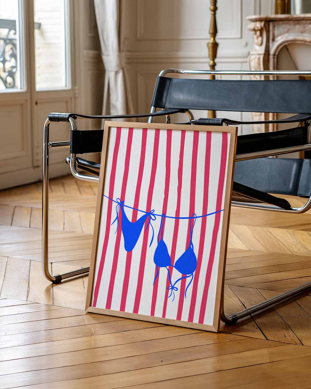 Zomerse Strandvibes Poster-WallArtistic