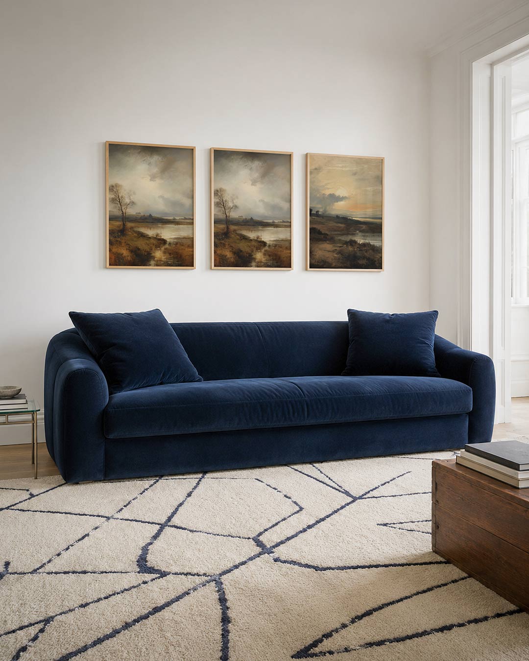 Landschap en reflectie Posterset