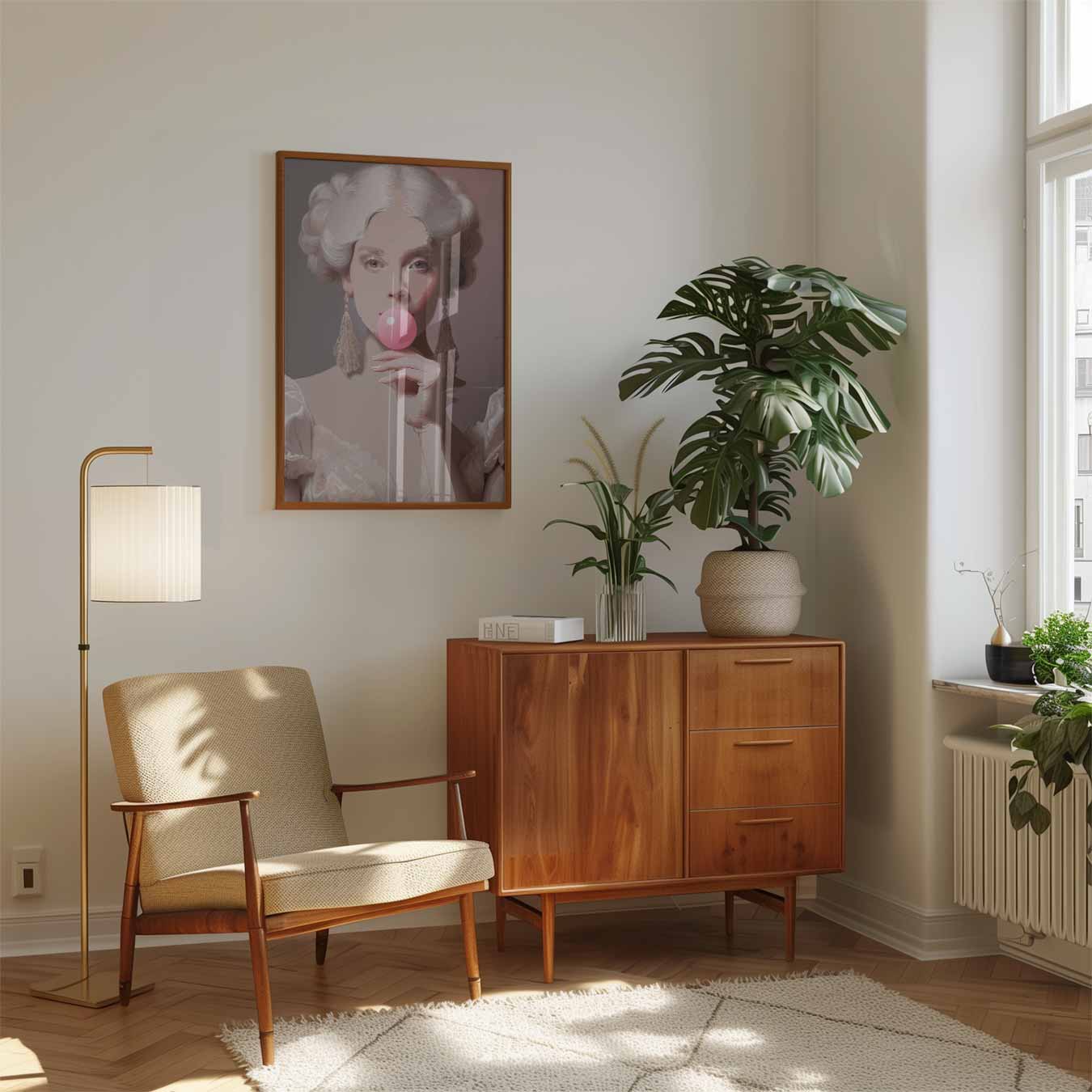Moderne Elegantie Kunstposter