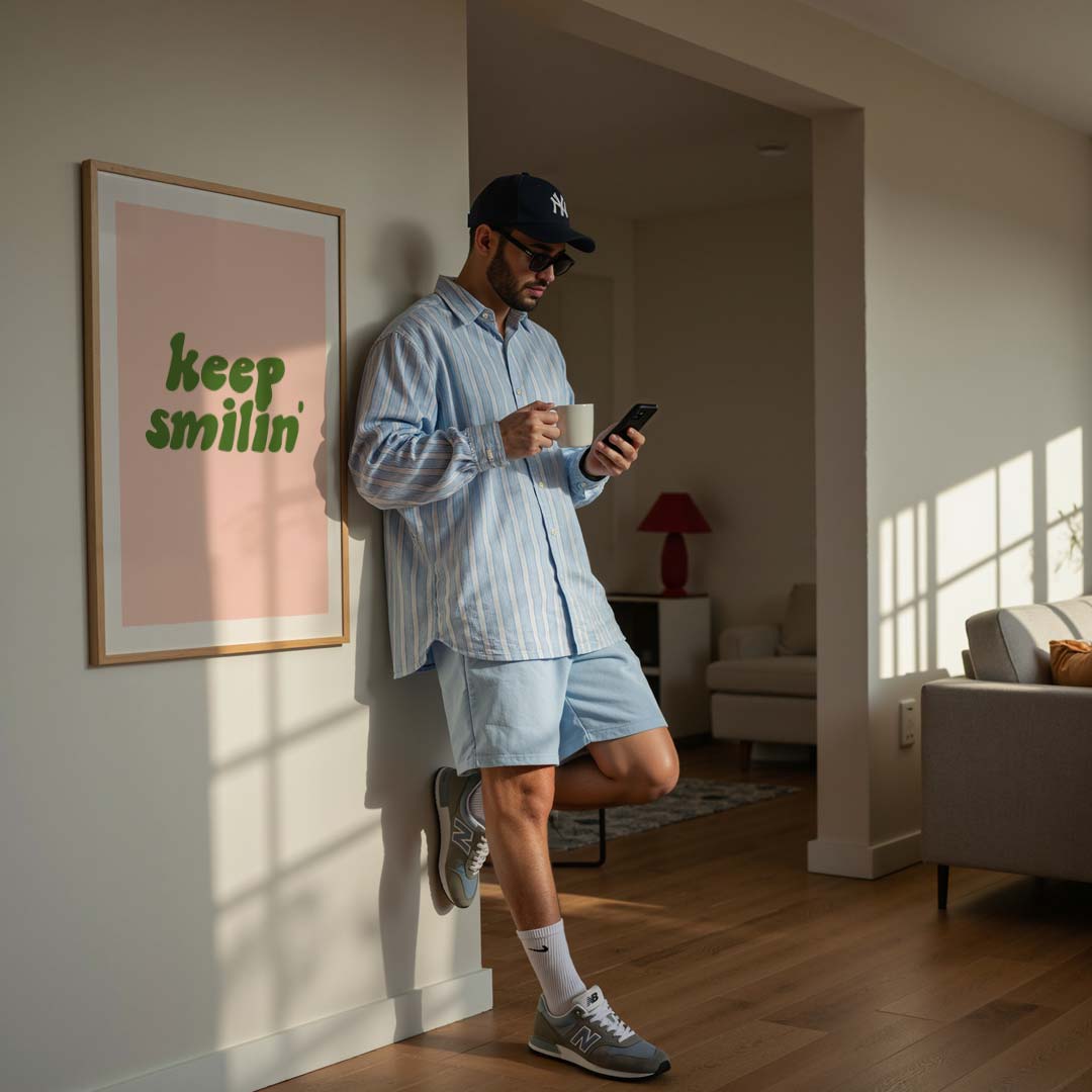 Keep Smilin' Poster-WallArtistic