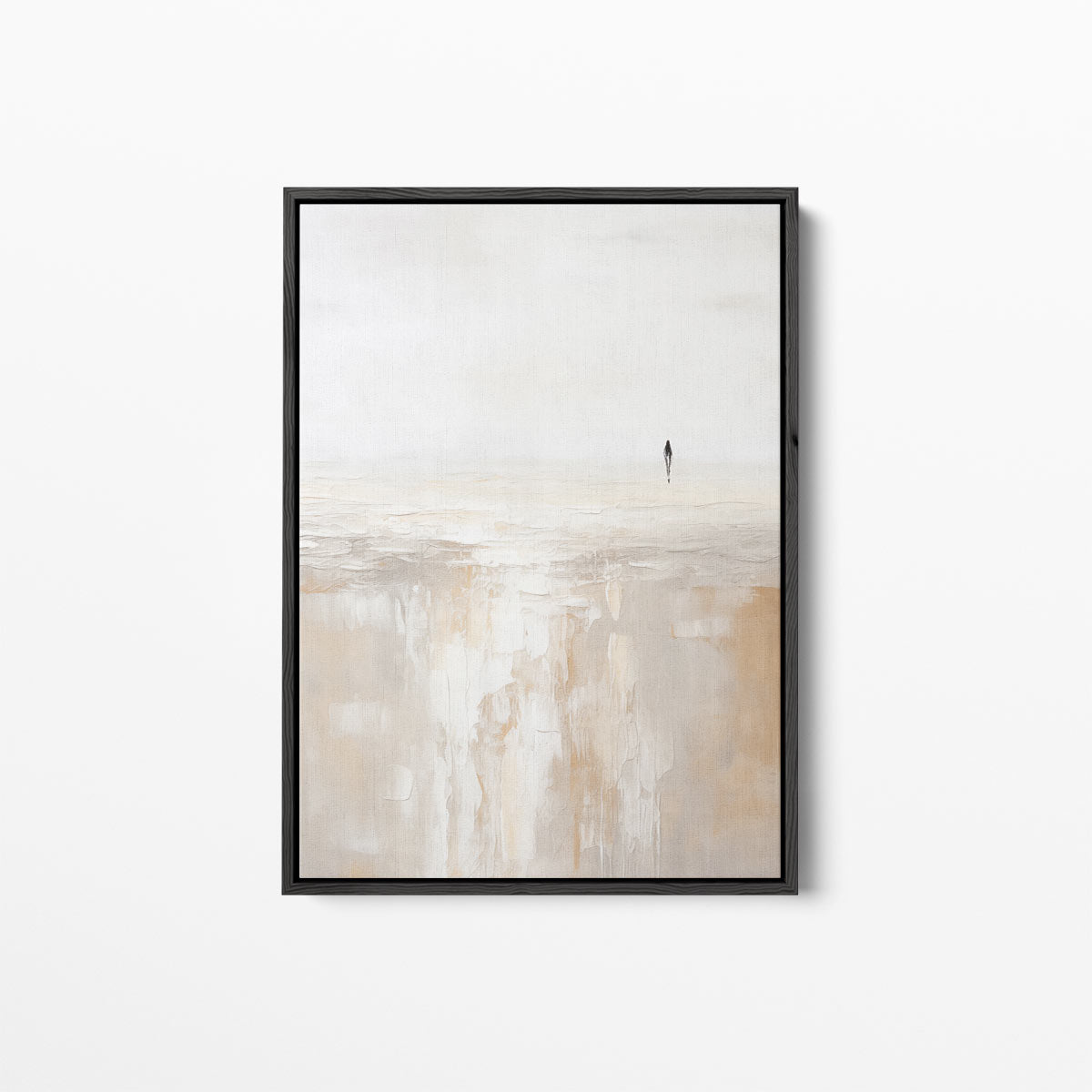 Eenzaamheid in de Leegte Kunstwerk-canvas-dibond-plexiglas-wanddecoratie-WallArtistic