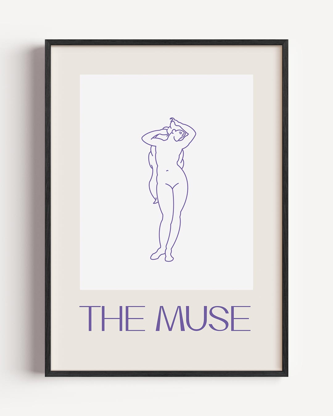 Elegante Muse Poster-WallArtistic