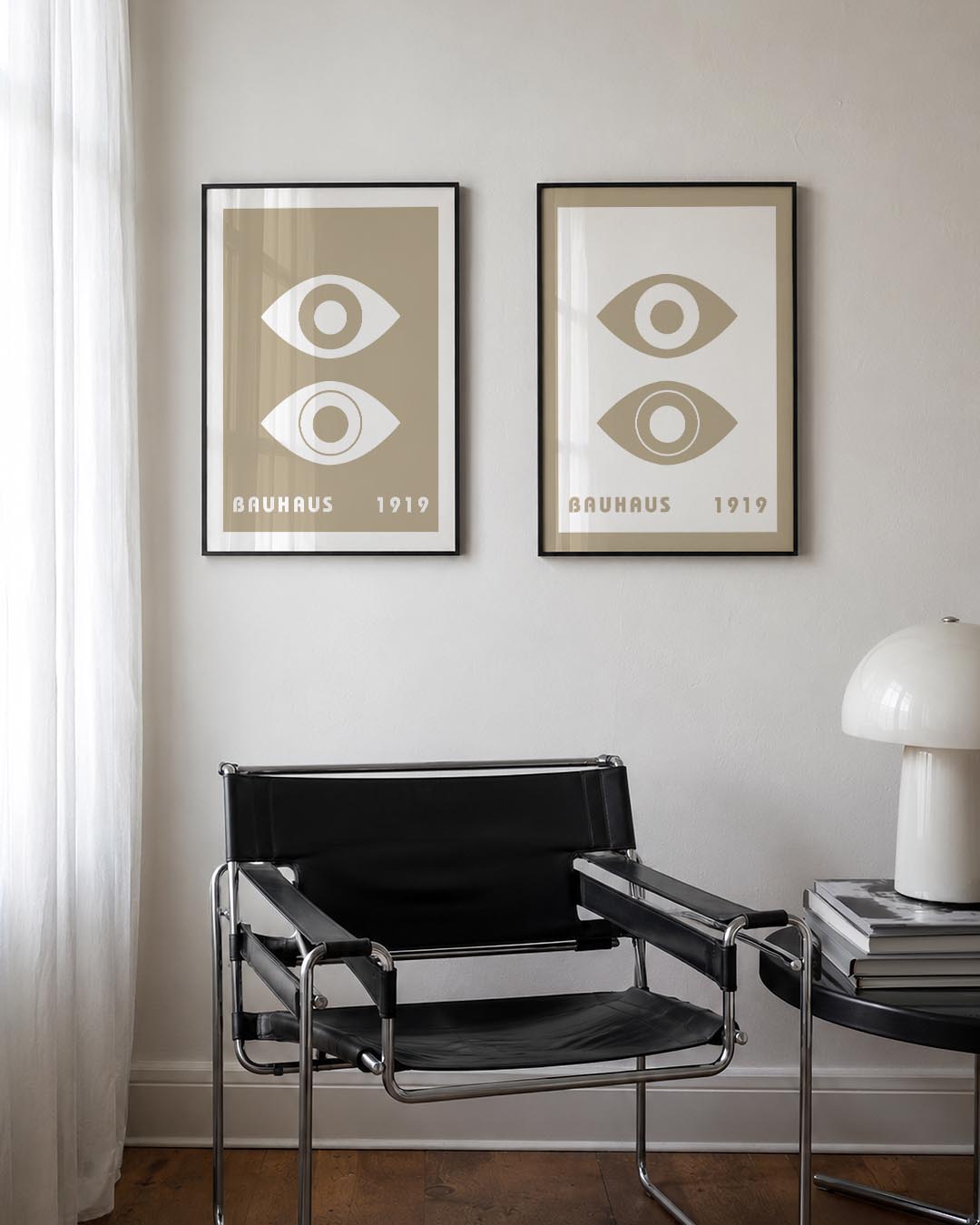 Oogvormen en vlakkenspel Posterset