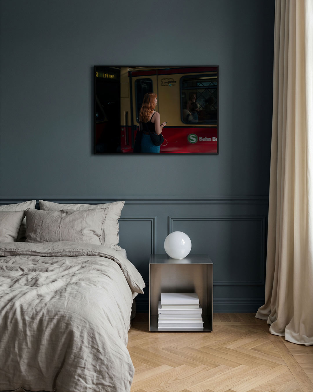 Stadsleven moment Poster