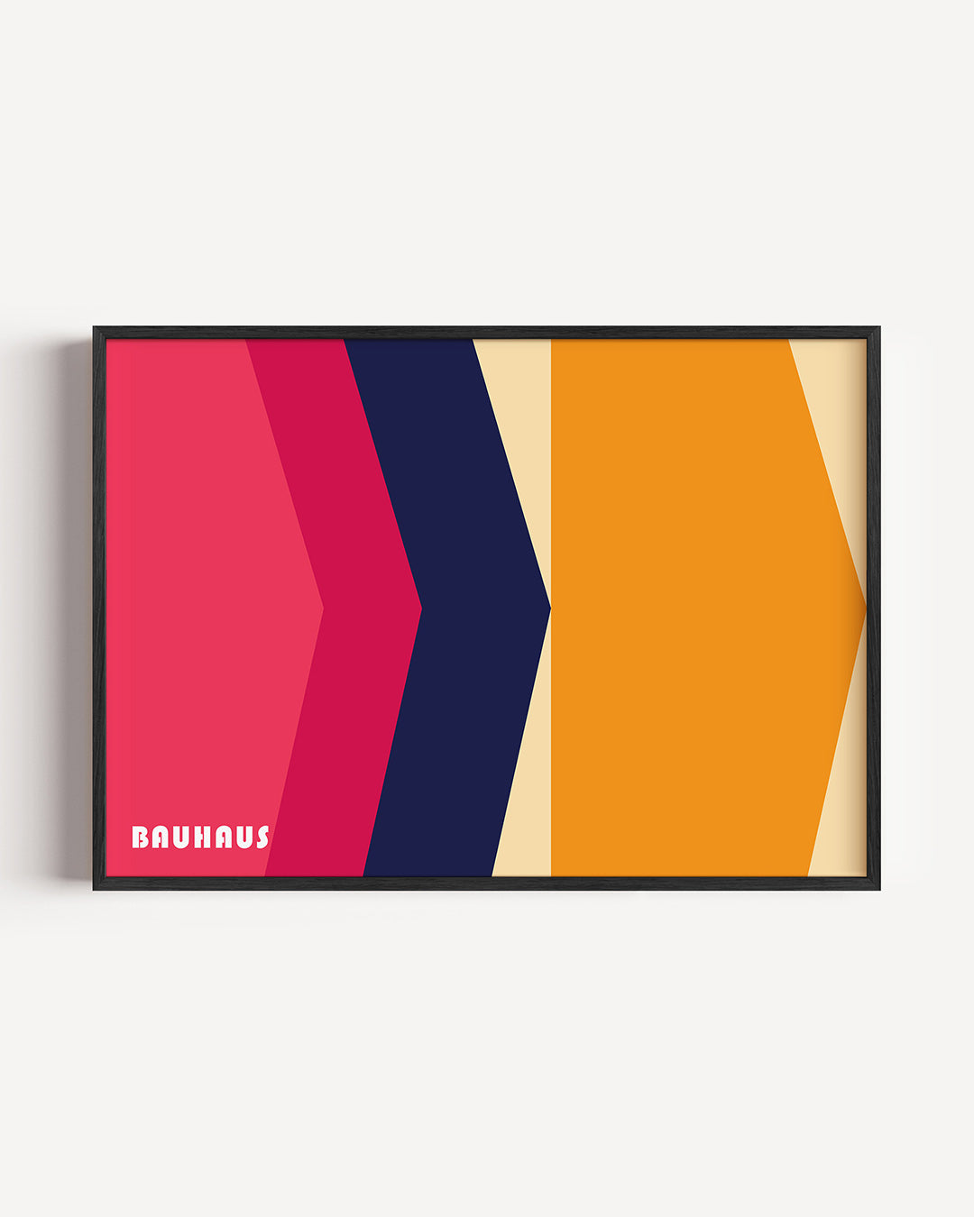 Vorm en kleurvlakken Poster