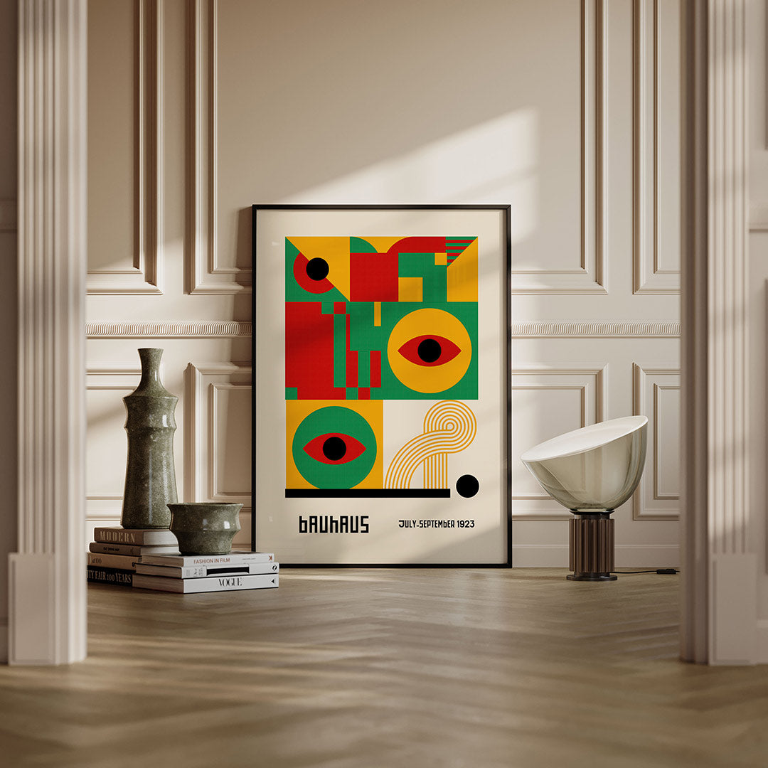 Vormen en vlakkenspel Poster