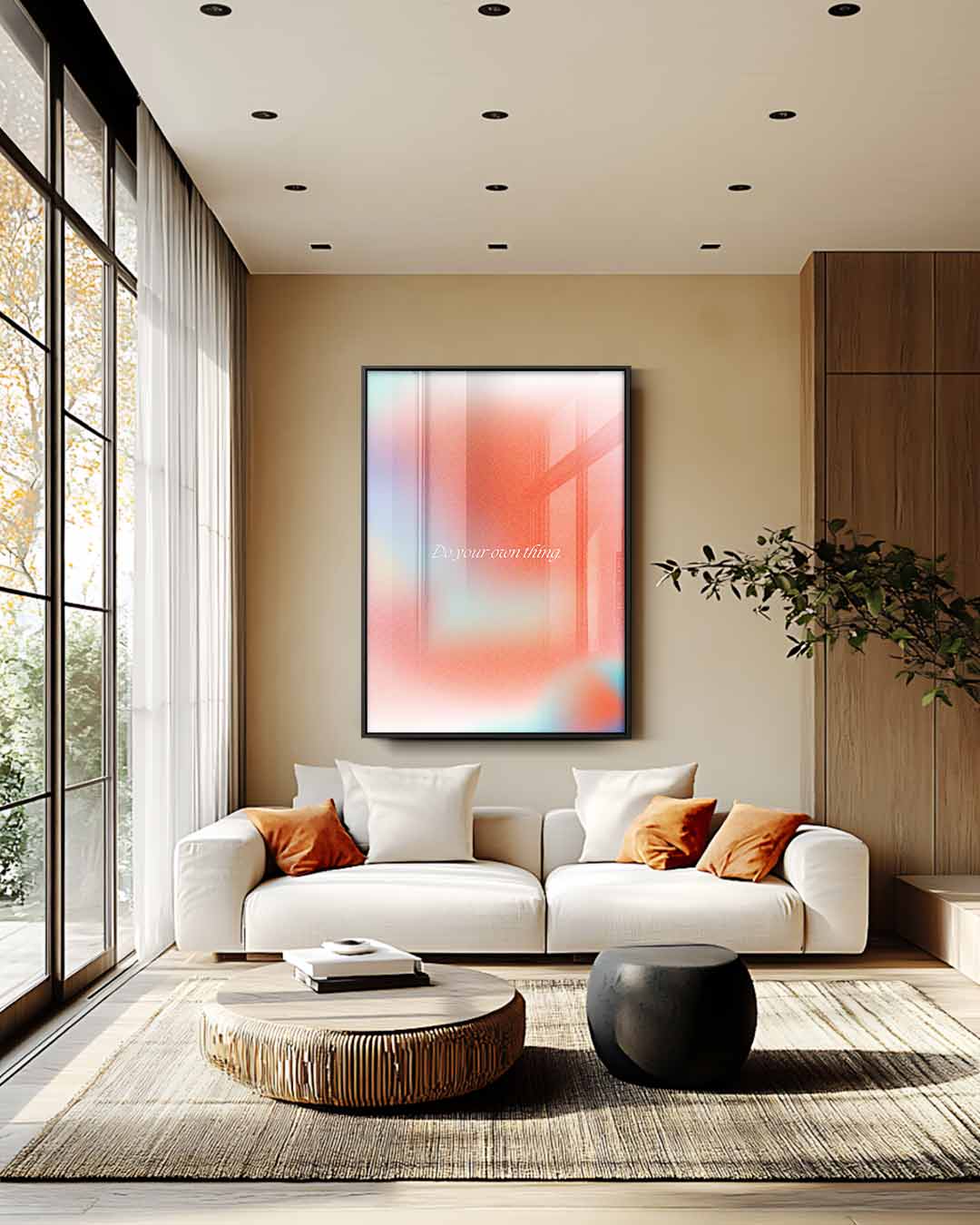 Abstract kunstwerk Kunstwerk-canvas-dibond-plexiglas-wanddecoratie-WallArtistic