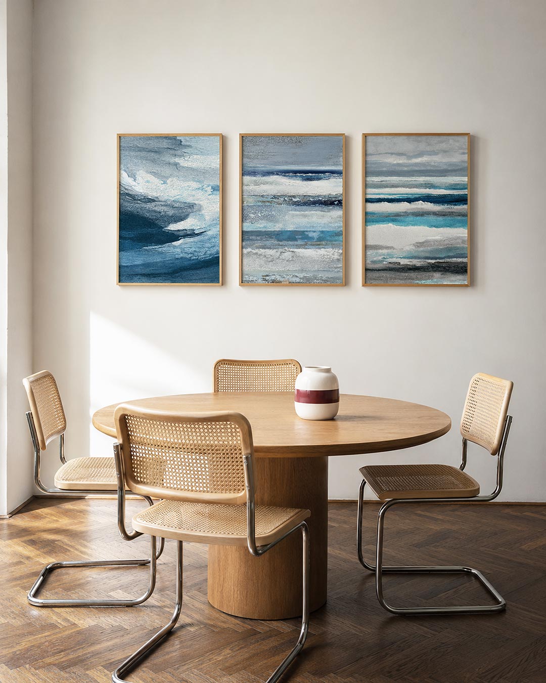 Golvend lijnenspel Posterset