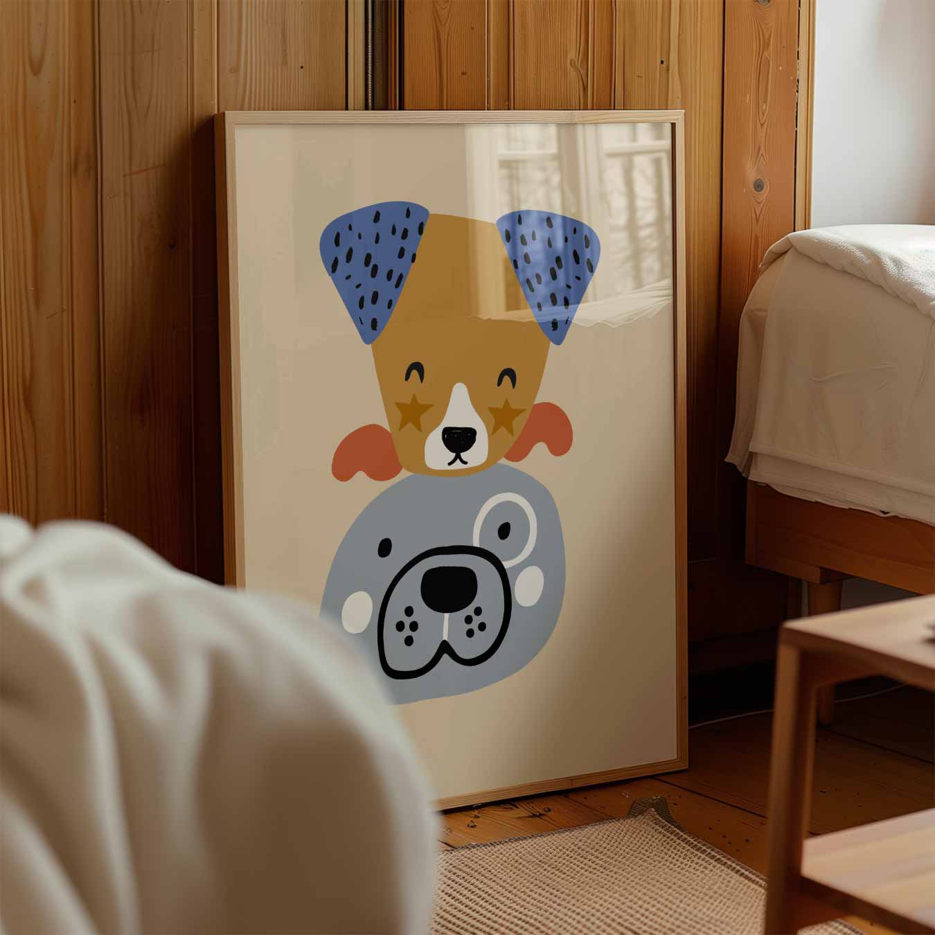 Vrolijke Vriendjes Hondenposter
