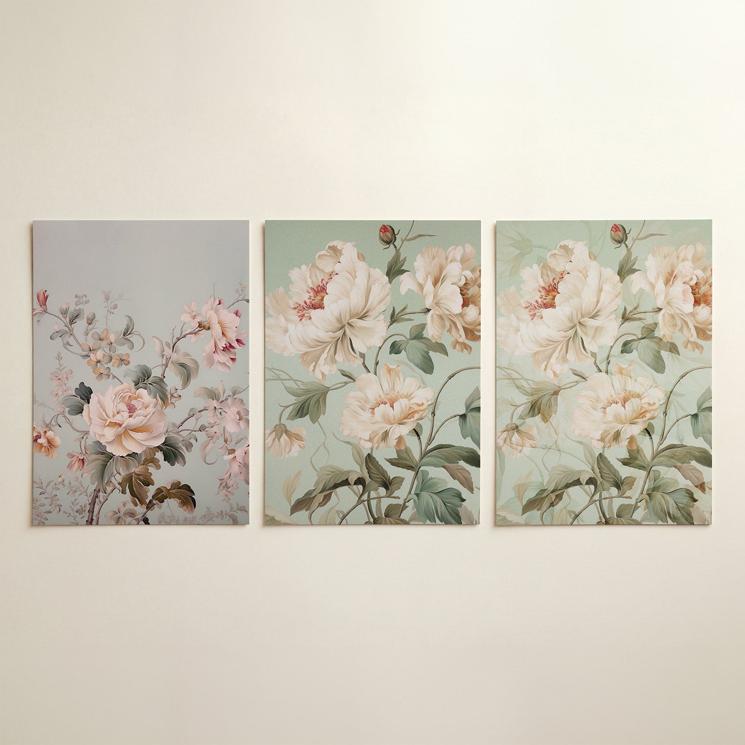Bloemrijke elegantie Posterset