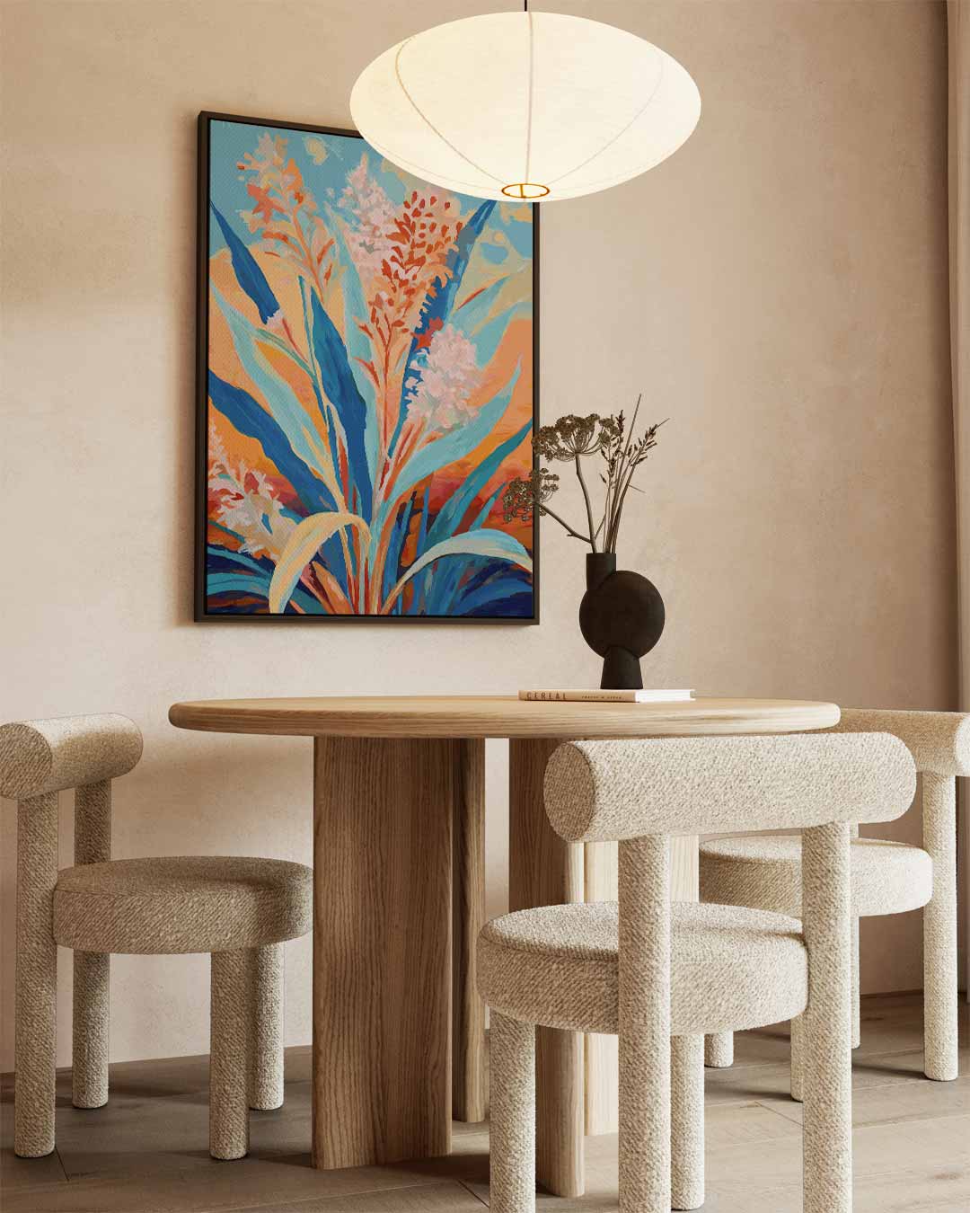 Bloemenpracht in het Veld Kunstwerk-canvas-dibond-plexiglas-wanddecoratie-WallArtistic