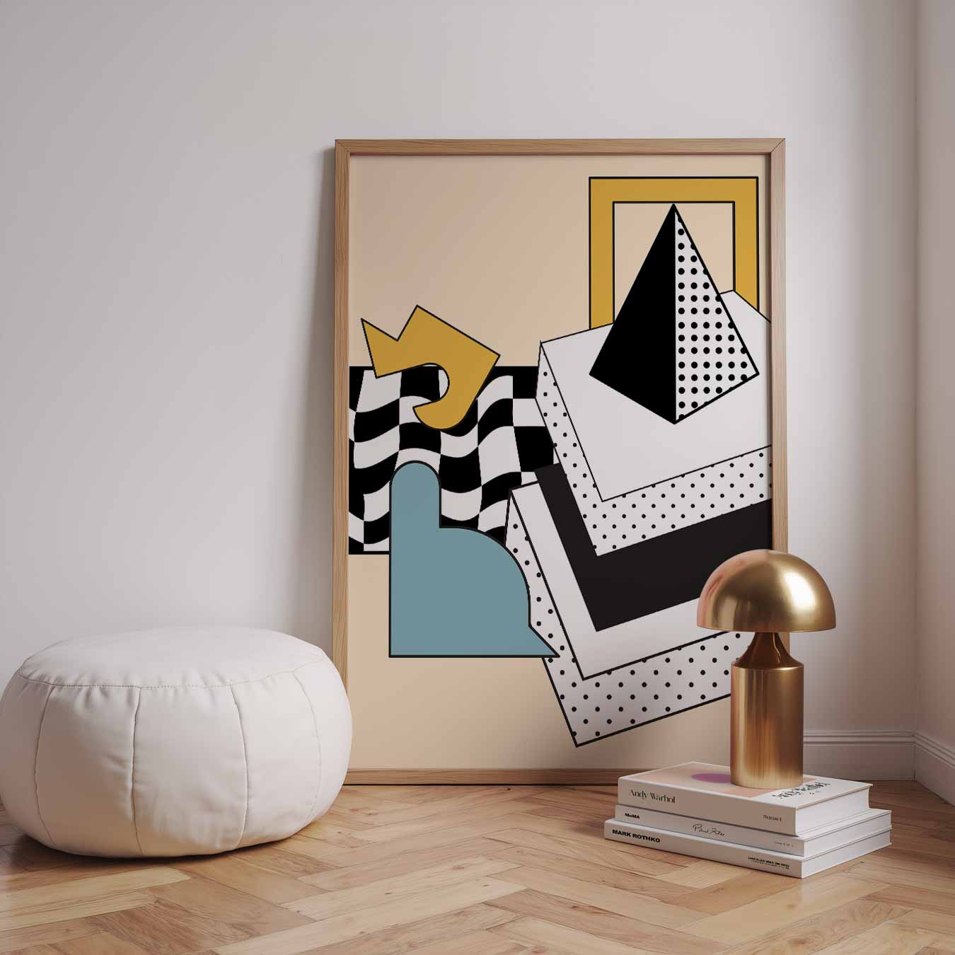 Moderne Geometrische Vormposter