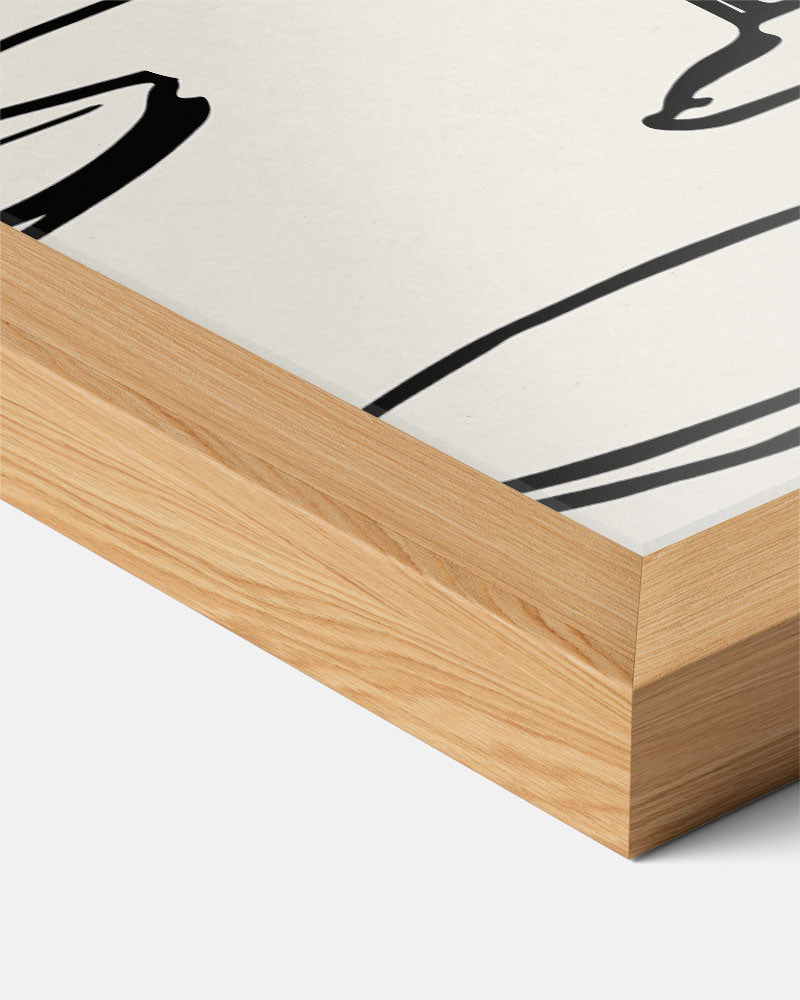 Minimalistische Wijnposter-WallArtistic