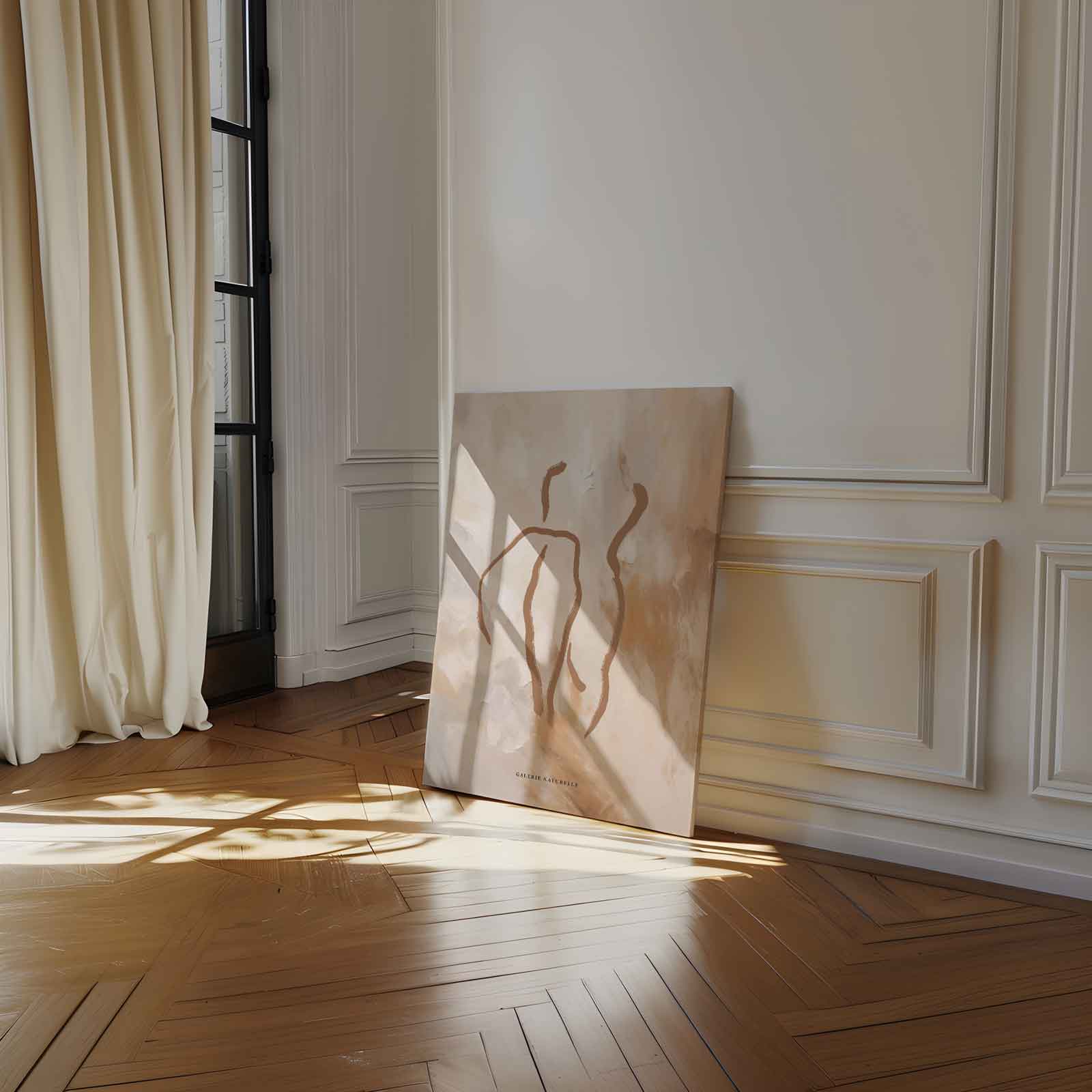 Dansende Schaduwen Kunstwerk-canvas-dibond-plexiglas-wanddecoratie-WallArtistic