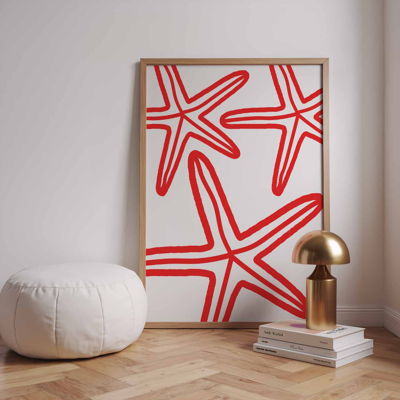 Zeesterren Avontuur Poster-WallArtistic