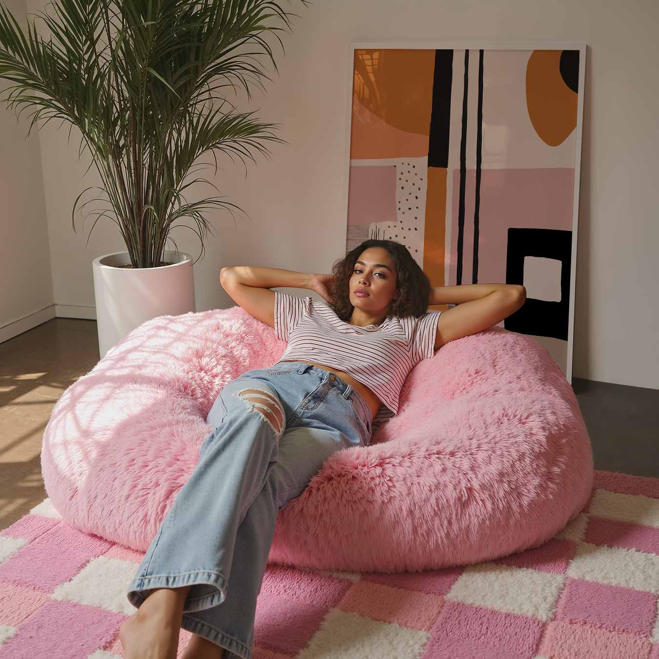 Abstracte Stijlvolle Wanddecoratie Poster-WallArtistic