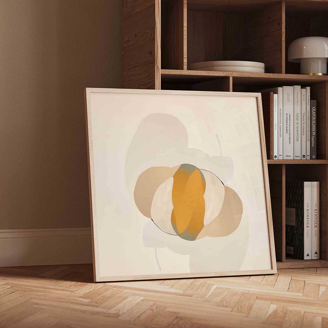 Abstracte vormen Poster