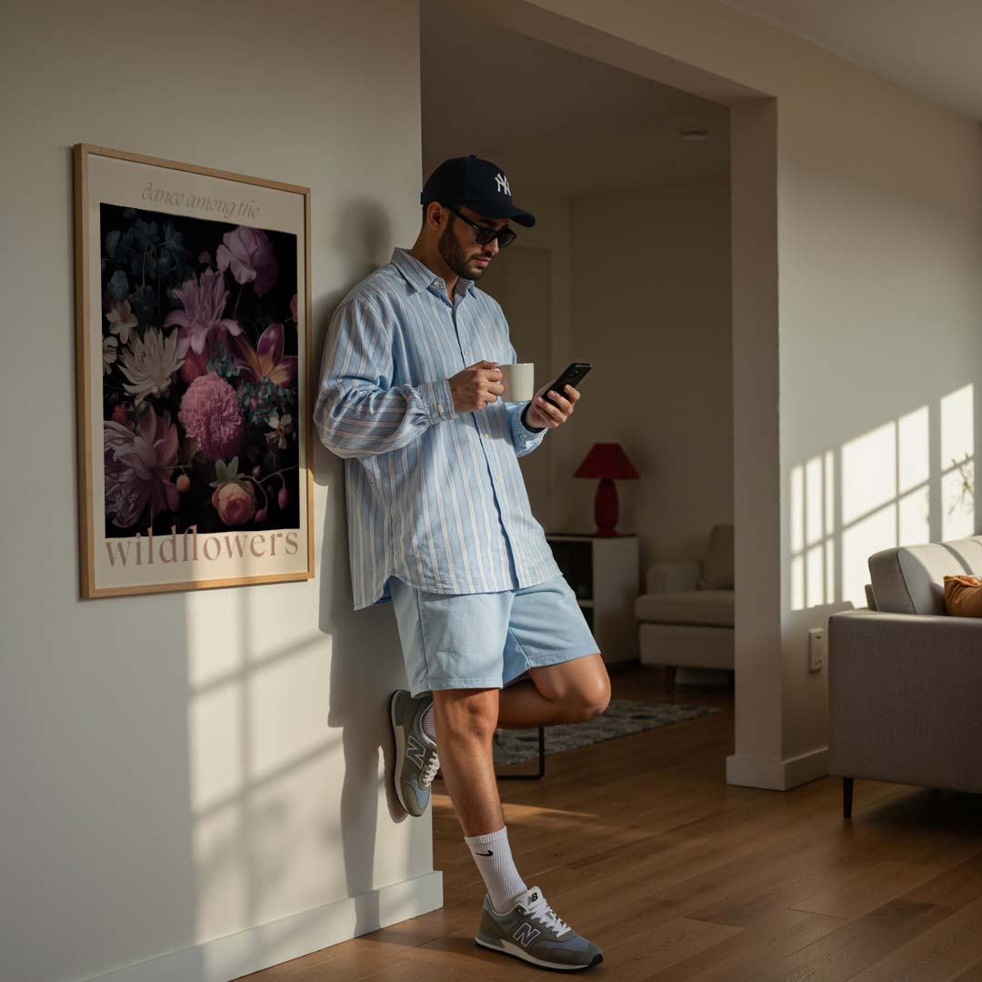 Bloemenpracht Wanddecoratie Poster-WallArtistic