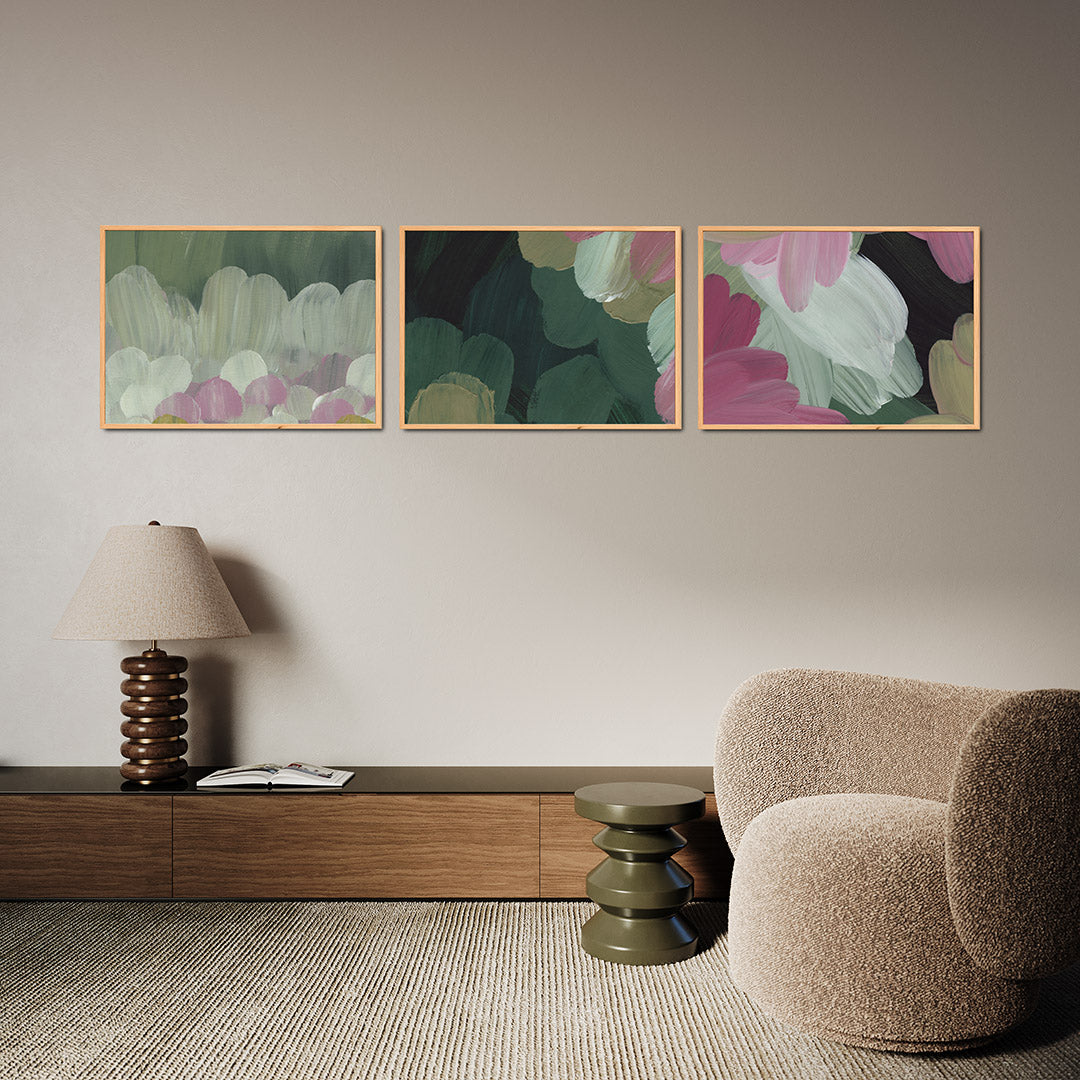 Vorm en kleurenspel Posterset