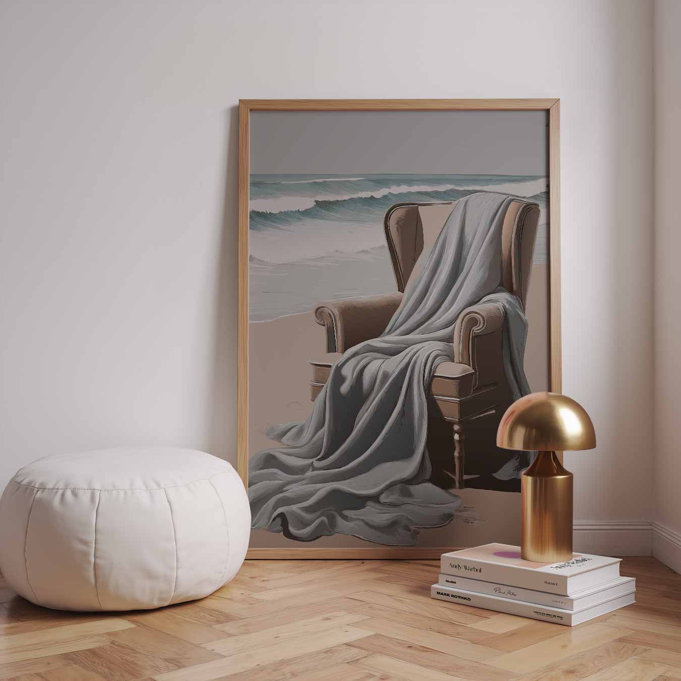 Droomstoel aan Zee Poster