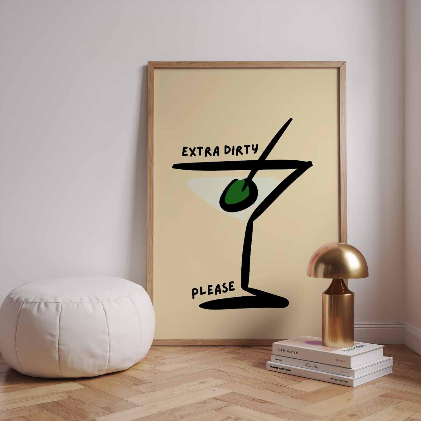 Extra Dirty Martini Poster