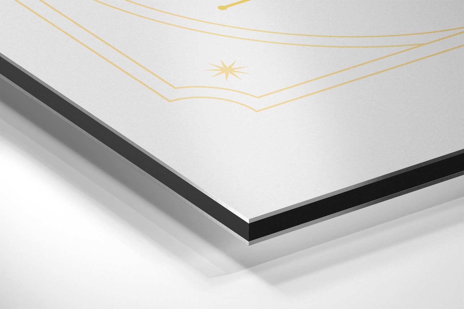 Gouden Oog Harmonie Kunstwerk-canvas-dibond-plexiglas-wanddecoratie-WallArtistic