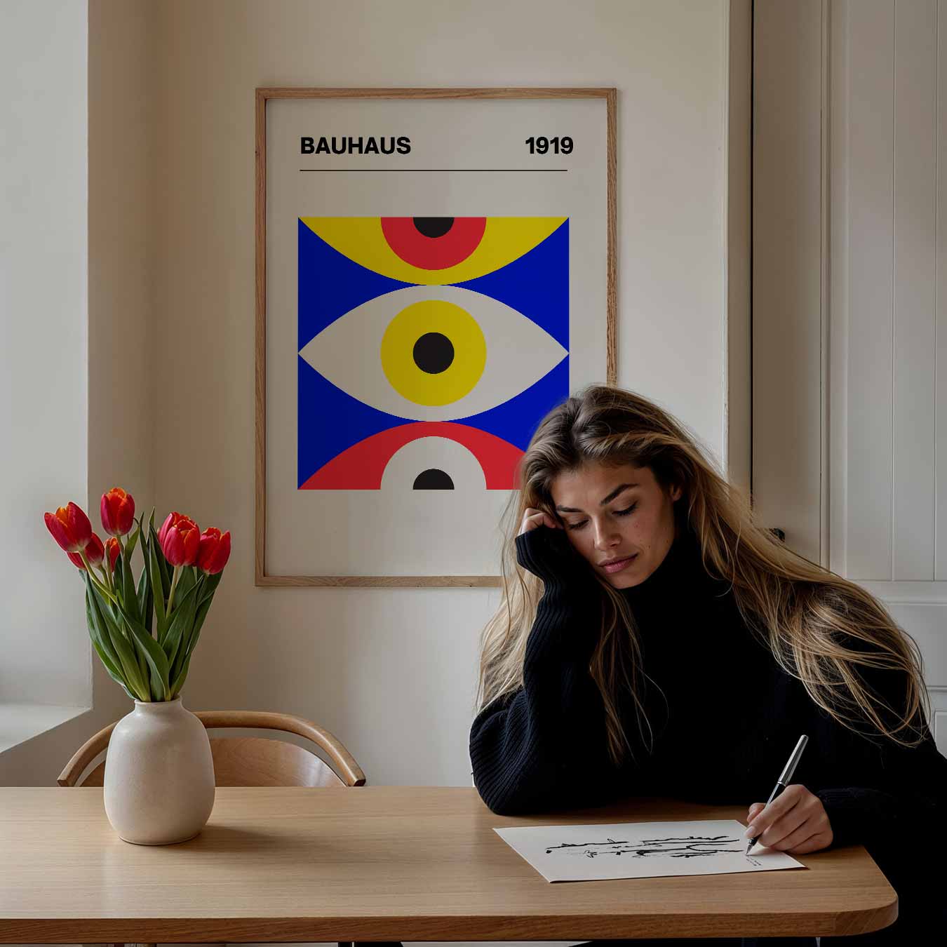 Bauhaus Stijlvolle Kunstposter