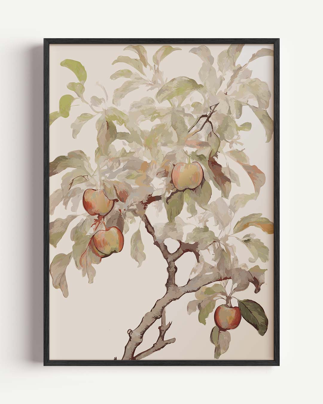 Dromerige Herfst Appelboom Poster-WallArtistic