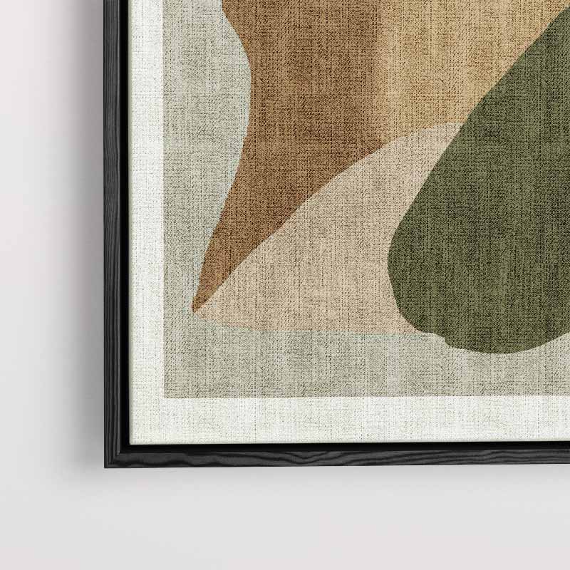 Abstracte Aardetinten Kunstwerk-canvas-dibond-plexiglas-wanddecoratie-WallArtistic