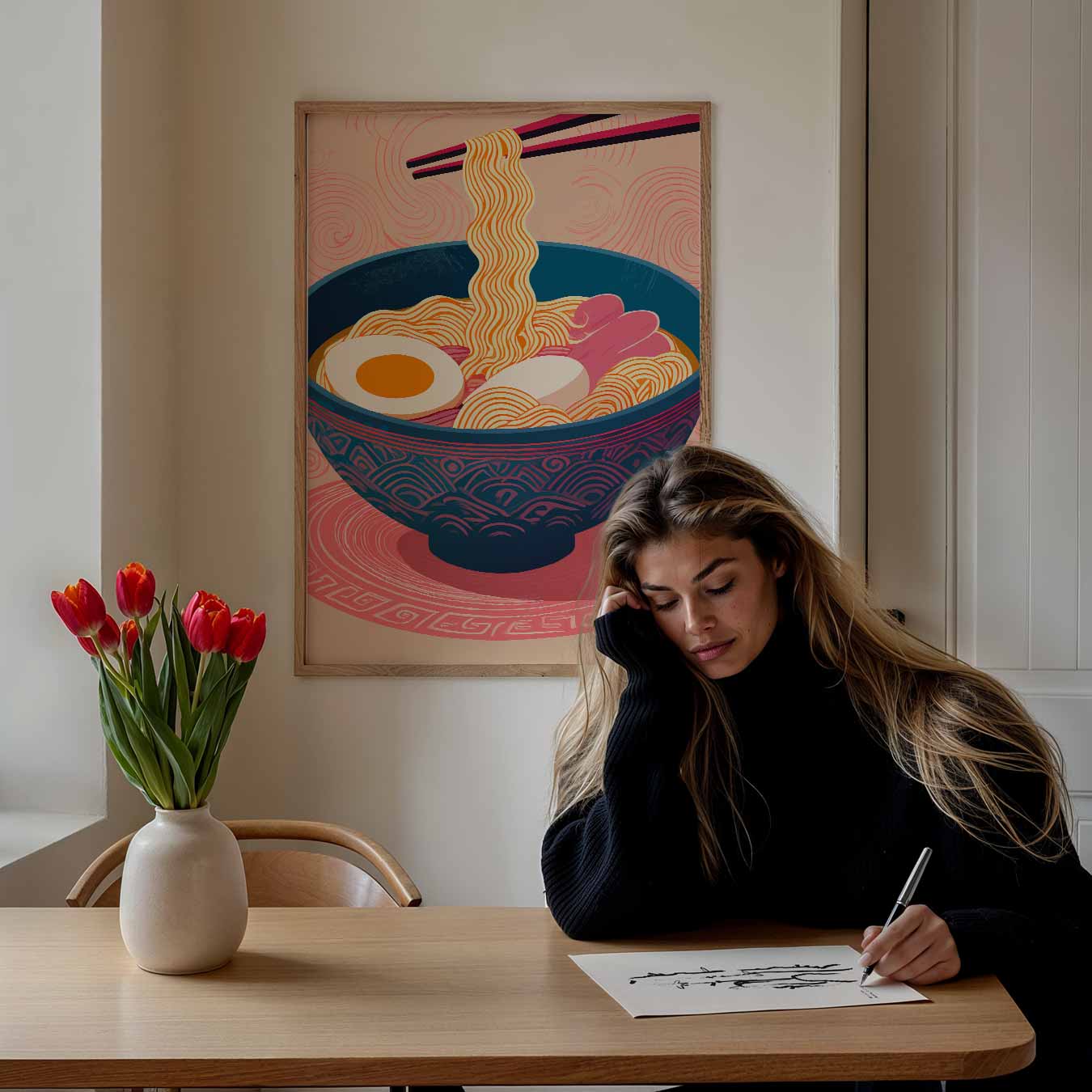 Ramen Liefhebbers Poster