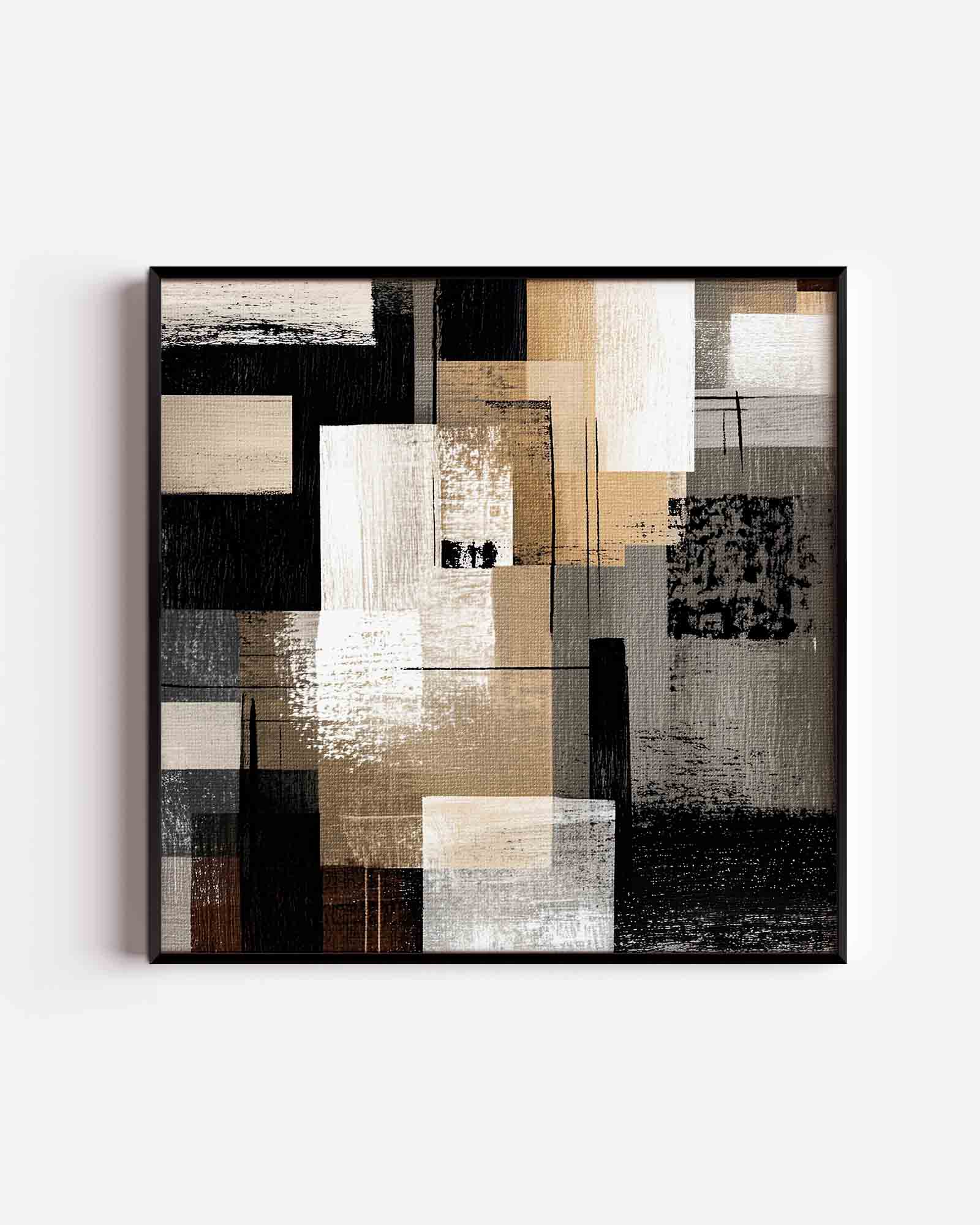 Abstracte vormen Poster