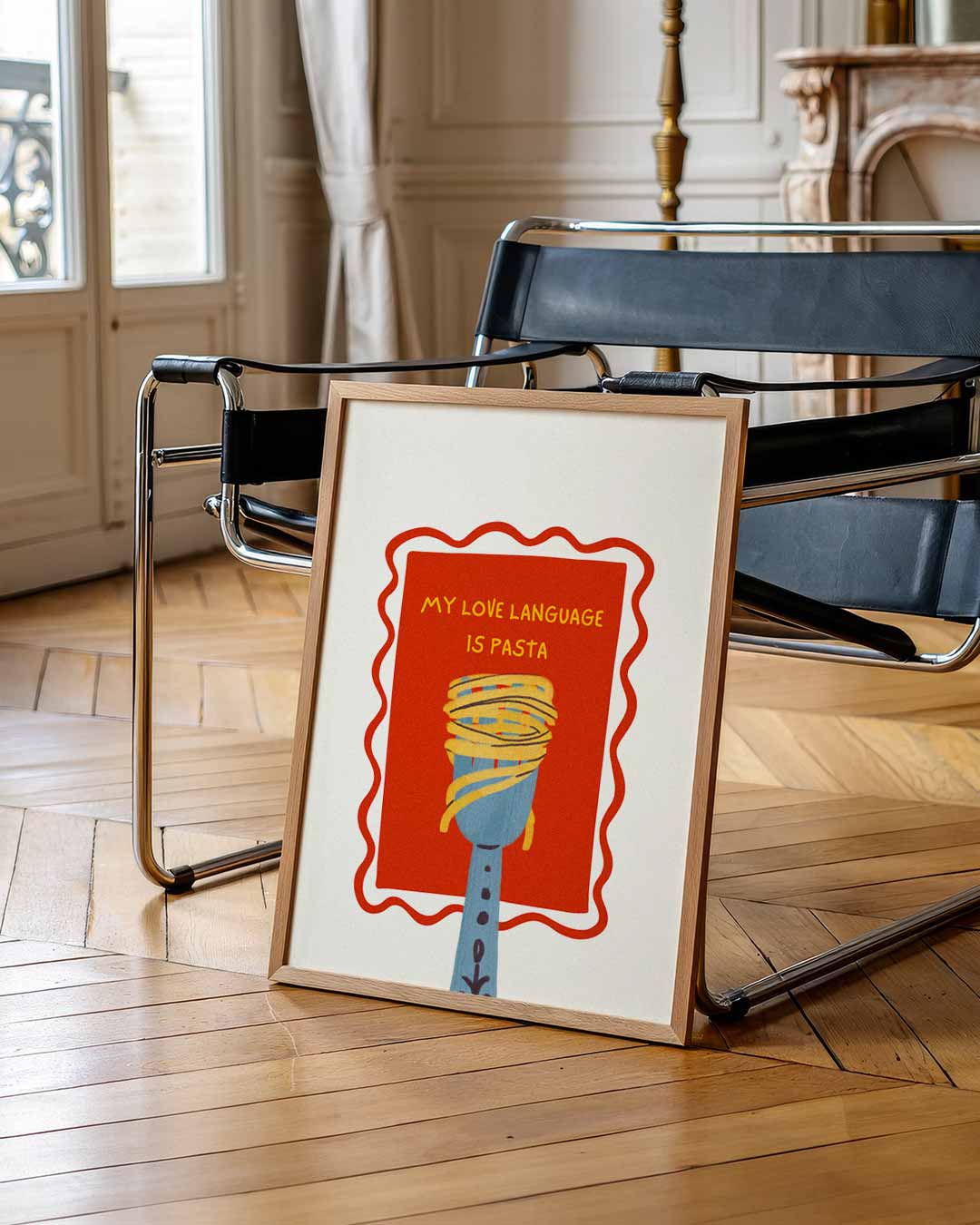 Pasta Liefdestaal Poster