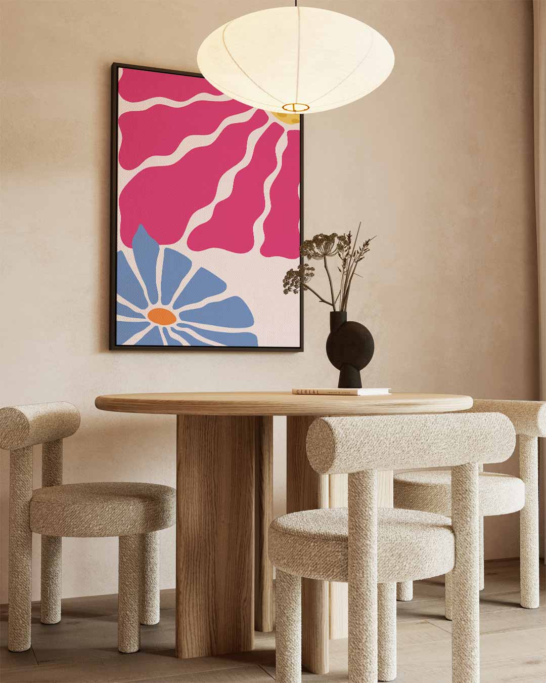 Bloemenpracht in Kleuren Kunstwerk-canvas-dibond-plexiglas-wanddecoratie-WallArtistic