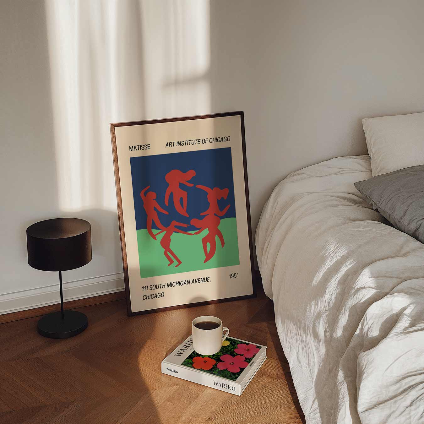 Dansende Figuren Poster-WallArtistic