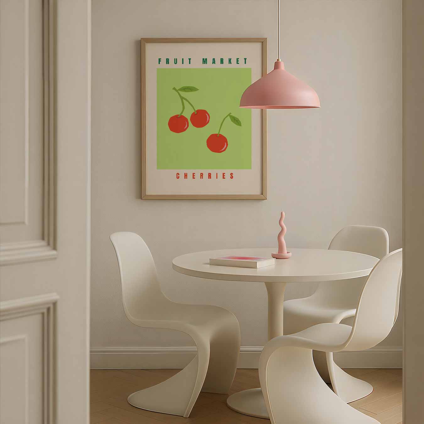 Fruitsige Kersen Poster