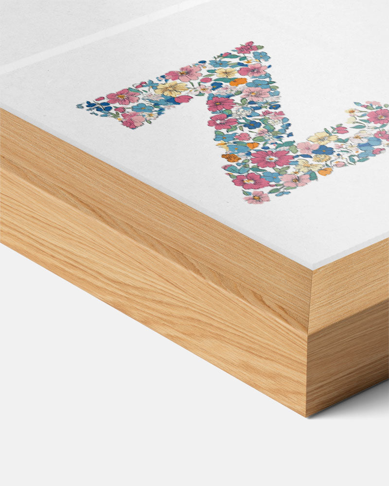 Bloemenpracht Letter Z Poster