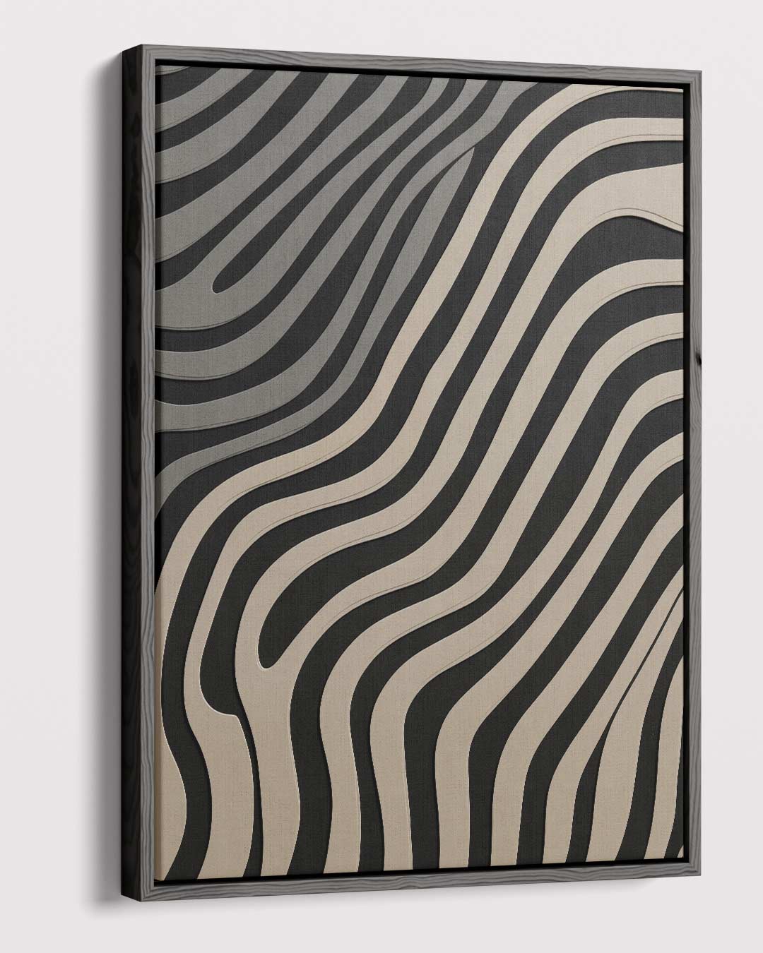 Golvend Ritme Wandkunst Kunstwerk-canvas-dibond-plexiglas-wanddecoratie-WallArtistic