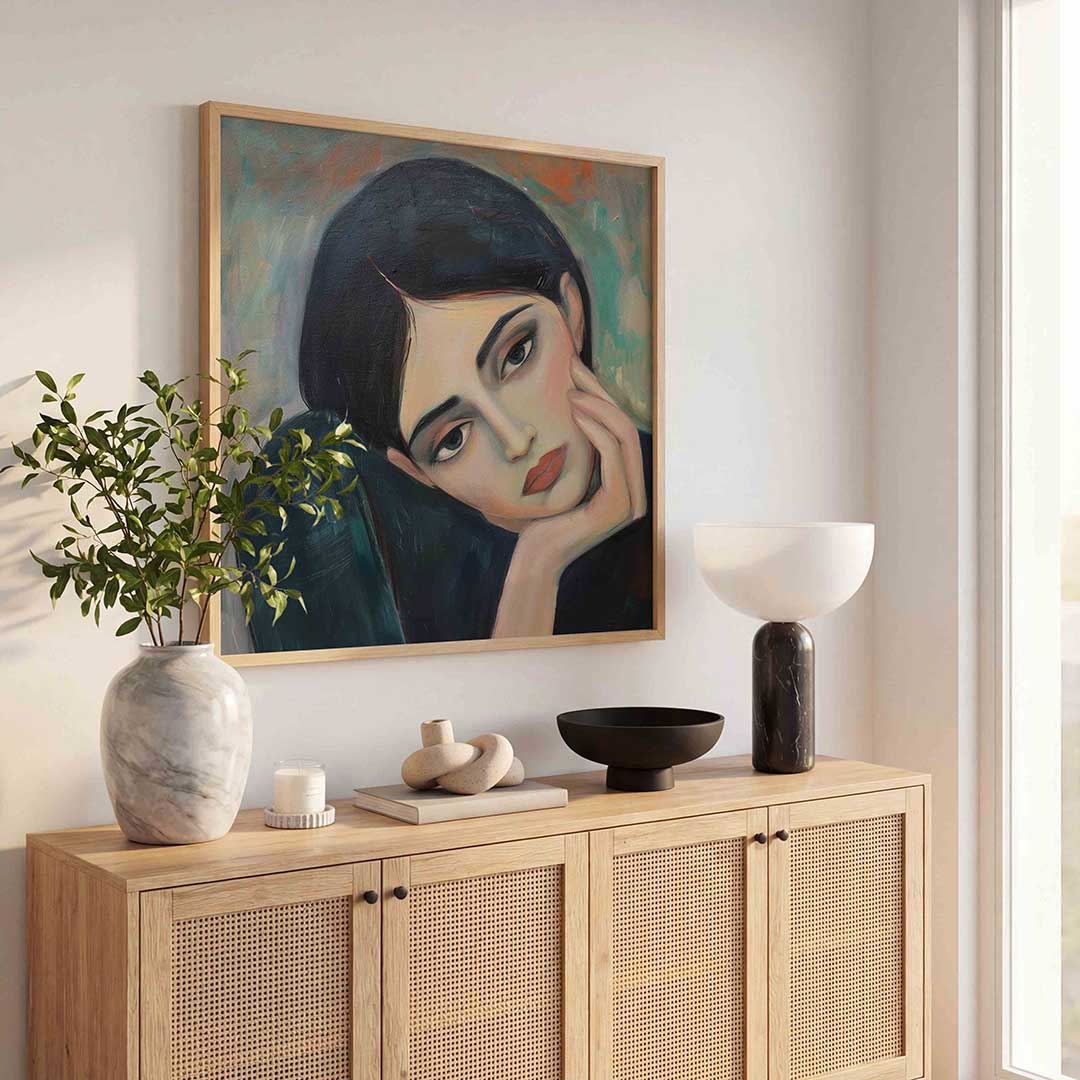 Vrouwelijk portret Poster