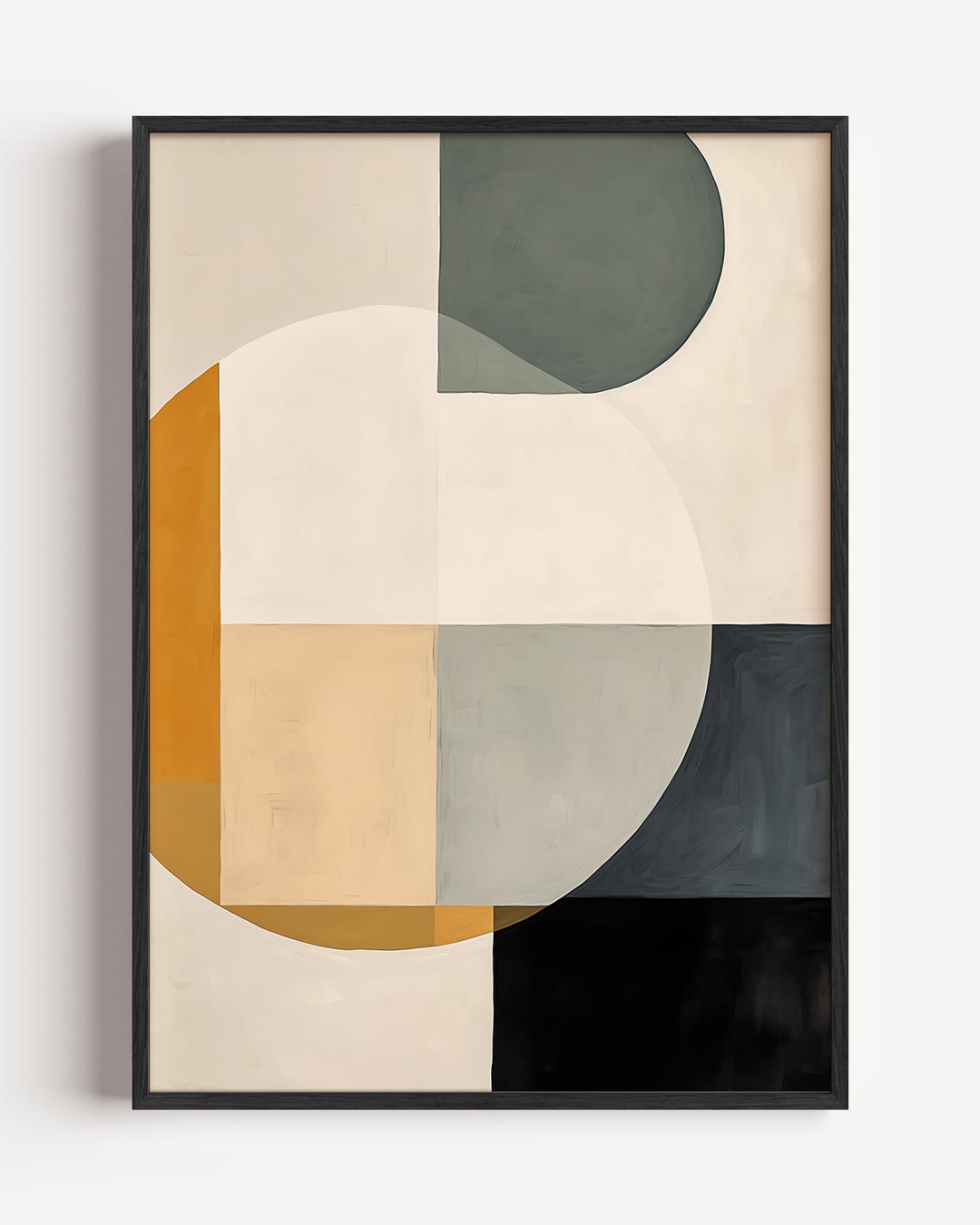 Elegante Geometrische Abstractie Poster-WallArtistic