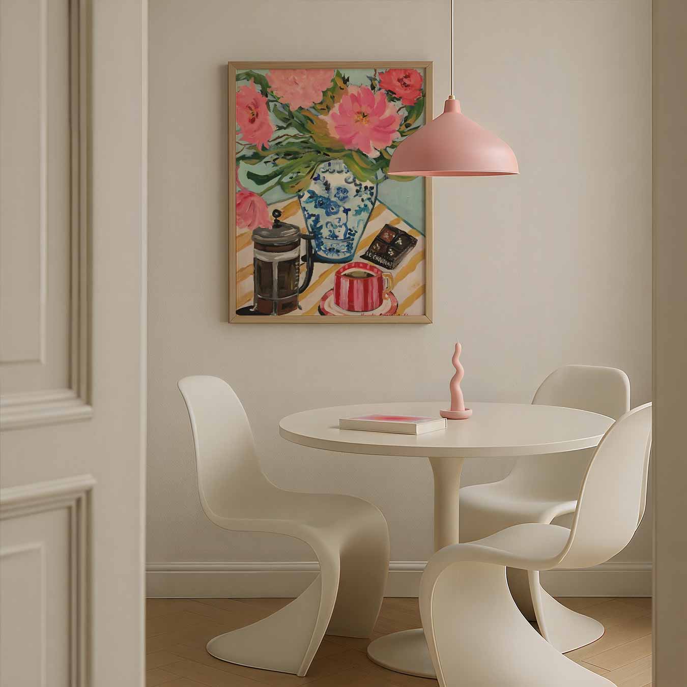 Fleurige Ochtendmomenten Poster