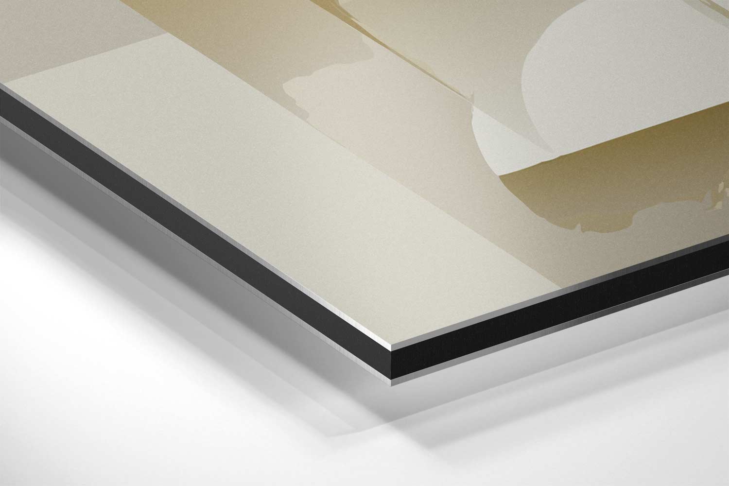 Abstracte Geometrische Compositie Kunstwerk-canvas-dibond-plexiglas-wanddecoratie-WallArtistic